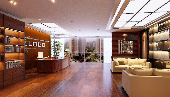 南京售楼办公室空间设计案例