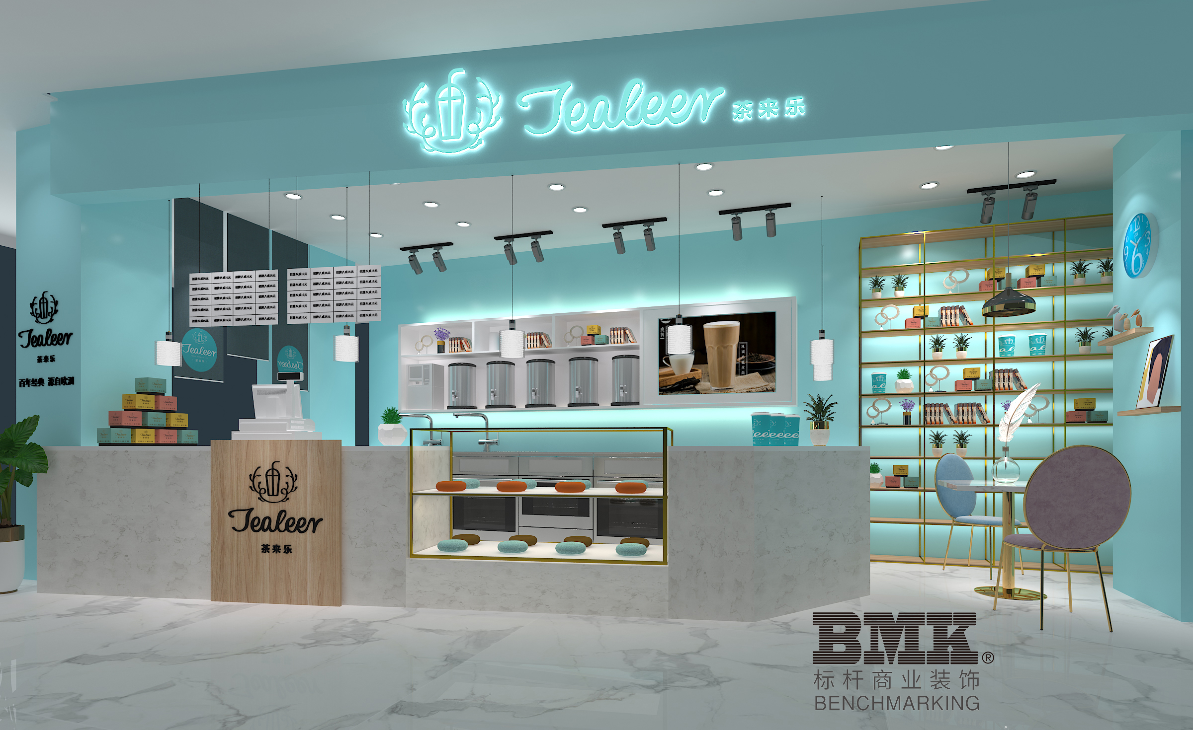 浅谈奶茶店的装修风格及装修要点